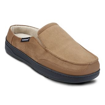 isotoner Carter Men's Water Repellent Slip-On Clog Slippers