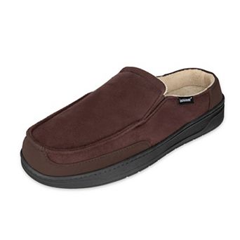 isotoner Carter Men's Water Repellent Slip-On Clog Slippers
