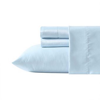 Laura Ashley Satin Bliss Sheet Set with Pillowcases