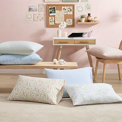 Laura Ashley Cotton Sheet & Pillowcase Set