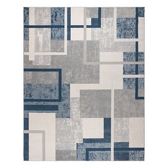 Gertmenian Ethan Abstract Geo Modern Geometric Rug