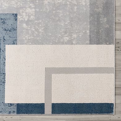 Gertmenian Ethan Abstract Geo Modern Geometric Rug