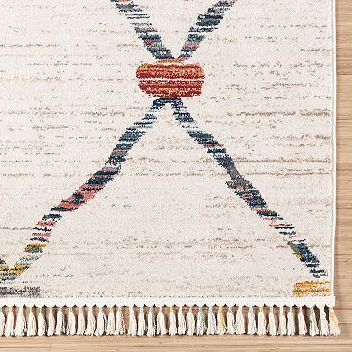 Gertmenian Amiens Dieppe Bohemian Geometric Runner or Area Rug