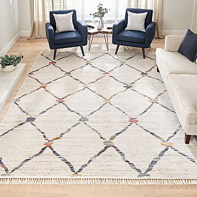 Gertmenian Amiens Dieppe Bohemian Geometric Runner or Area Rug