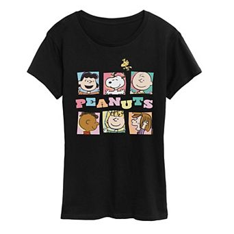 Women's Peanut Group Boxes Graphic Tee