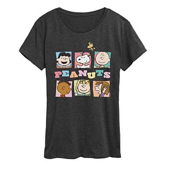 Women's Peanut Group Boxes Graphic Tee