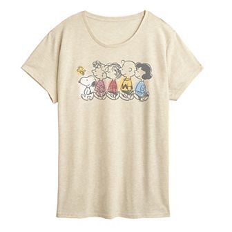 Women's Peanuts Friends Graphic Tee