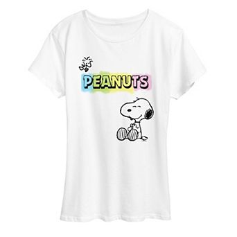 Women's Peanuts Snoopy & Woodstock Graphic Tee