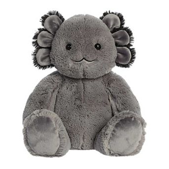 Aurora Cuddly 12" Axolotl Medium Black Stuffed Animal