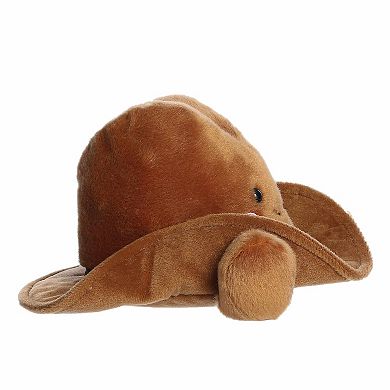 Aurora Adorable 8" Party Sized Orville Cowboy Hat Palm Pals Party Sized Small Brown Stuffed Animal