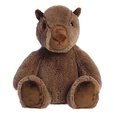 Aurora Cuddly 12" Capybara Medium Brown Stuffed Animal