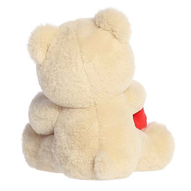 Aurora Heartwarming 8.5" Beary Sweet Bear Valentine Small Vanilla Cream Stuffed Animal
