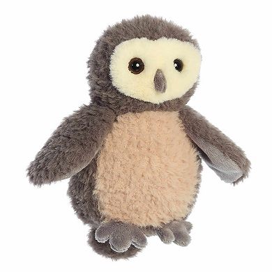 Aurora Adorable 7" Woodland Babies Owlet Mini Flopsie Small Brown Stuffed Animal