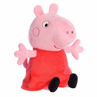 Aurora Playful 9" Peppa Pig Peppa Pig Small Pink Stuffed Animal