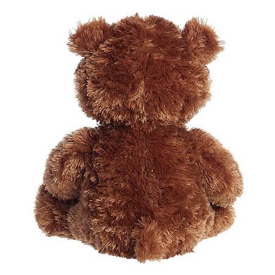 Aurora Heartwarming 9.5" Kiss Me Bear Brandy Valentine Medium Brown Stuffed Animal