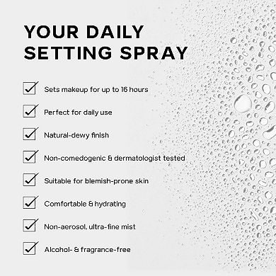 CitySet Ultra-Fine Mist Setting Spray with 16 Hour Wear