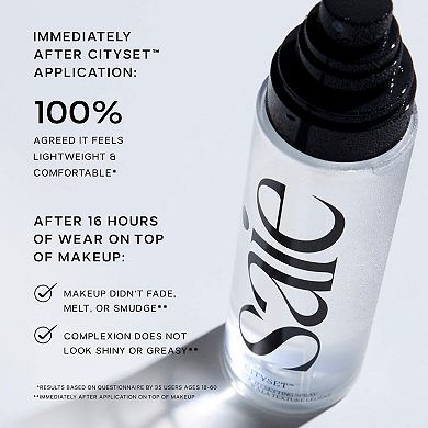 CitySet Ultra-Fine Mist Setting Spray with 16 Hour Wear