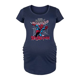 Maternity Marvel Spider-Man Graphic Tee