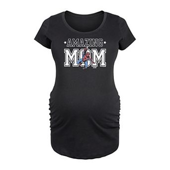 Maternity Marvel Spider-Man Amazing Mom Graphic Tee