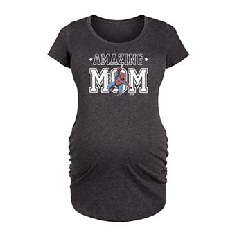 Maternity Marvel Spider-Man Amazing Mom Graphic Tee