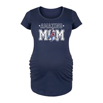 Maternity Marvel Spider-Man Amazing Mom Graphic Tee