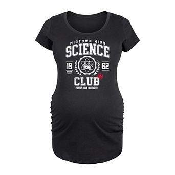 Maternity Marvel Spider-Man Midtown Science Club Graphic Tee
