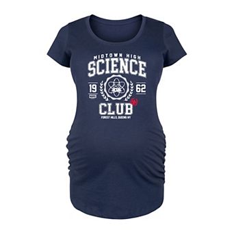 Maternity Marvel Spider-Man Midtown Science Club Graphic Tee