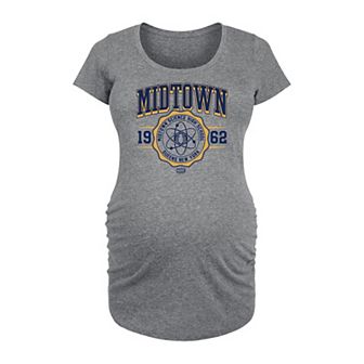 Maternity Marvel Spider-Man Midtown Science Collegiate Graphic Tee