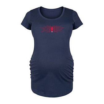 Maternity Marvel Spider-Man Spider & Webs Icon Graphic Tee