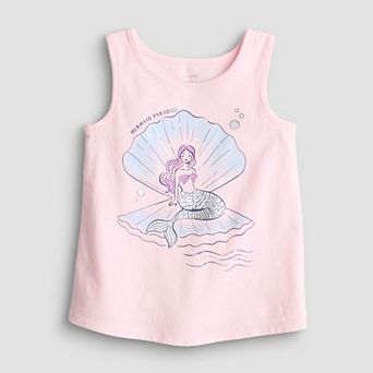 Toddler & Girls 4-12 Jumping Beans® Physical Adaptive Mermaid Paradise Graphic Tank Top