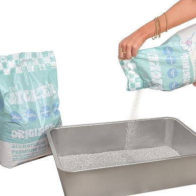 Unscented Premium Clumping Bentonite Clay Cat Litter w/Activated Charcoal