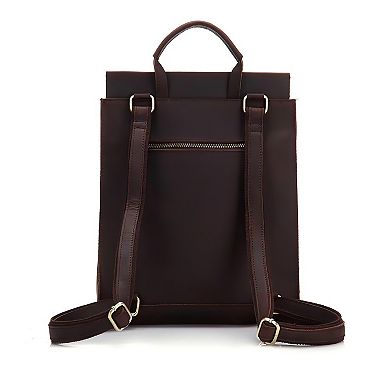 The Gyda Backpack Vintage Leather Travel Backpack