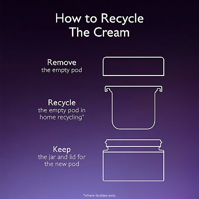 Premier Cru Anti Aging Refillable Cream Moisturizer with Hyaluronic Acid