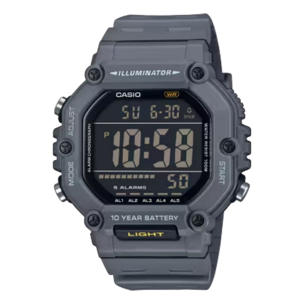 Casio Men's 49mm Digital Resin Strap Sport Watch - AE-1600H