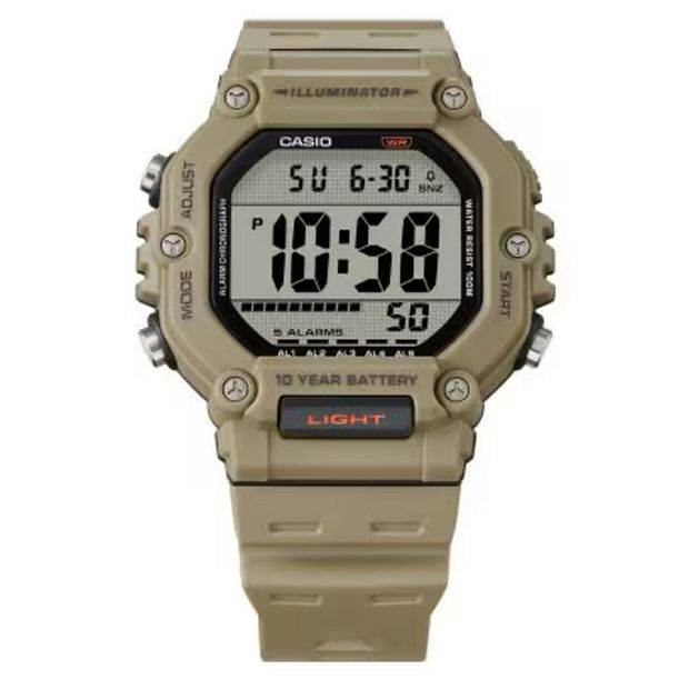 Casio Men's Digital Resin Strap Sport Watch - AE-1600H