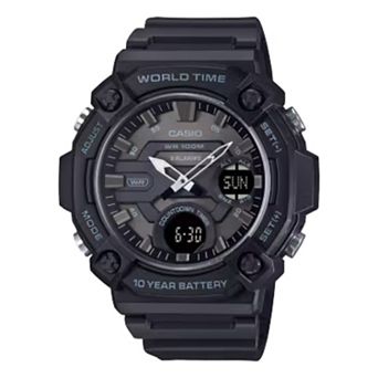 Casio Men's Sport Ana-Digi Resin Strap Watch - AEQ-120W-7AVCF