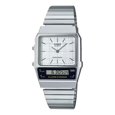 Casio Men's Heritage Analog/Digital Square Bracelet Watch - AQ800E-7A