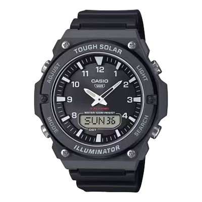 Casio Men's Tough Solar Ana-Digi Resin Strap Watch AQ-S820W