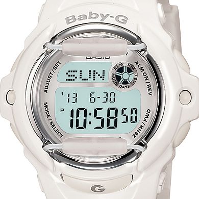 Casio Women's Digital Resin Strap Watch - BG169R-7AM