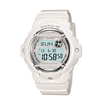 Casio Women's Digital Resin Strap Watch - BG169R