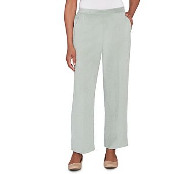 Petite Alfred Dunner Pull-On Corduroy Flat Front Petite Pants