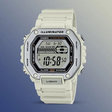 Casio Men's Resin Strap Sport Digital Watch - MWD-110H-8AV