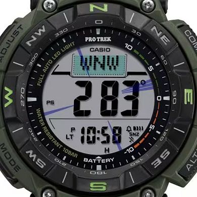 Casio Men's Protrek Solar Triple Sensor Watch - PRG-340B-3CR