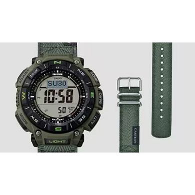 Casio Men's Protrek Solar Triple Sensor Watch - PRG-340B-3CR