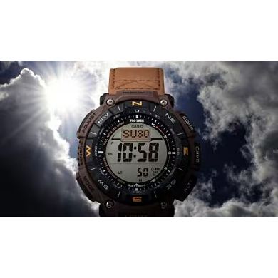 Casio Men's Protrek Solar Triple Sensor Watch - PRG-340L-5CR