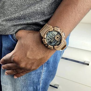 Casio Men's Digital Fishing Watch - WS-1500H