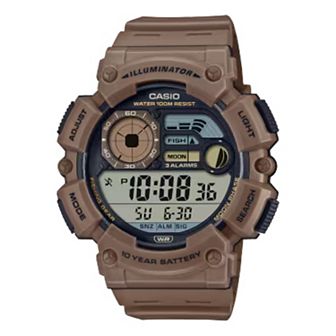 Casio Men's Digital Fishing Watch - WS-1500H