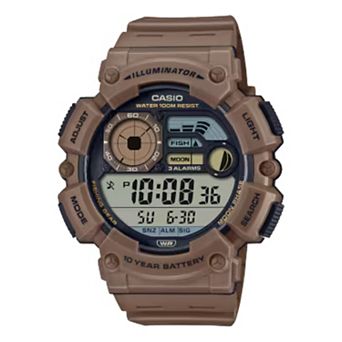 Casio Men's Digital Fishing Watch - WS-1500H