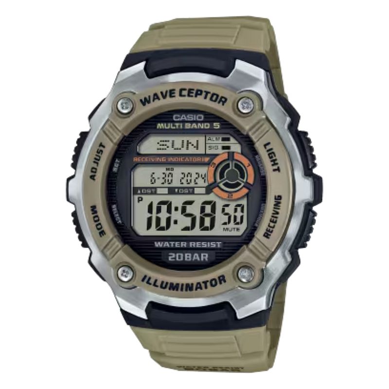 Casio Men's Waveceptor Illuminator Digital Watch - WV200R-5A, 