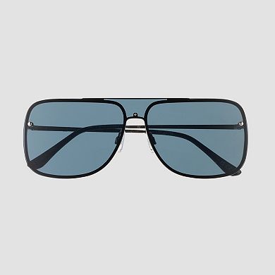 Men's Sonoma Goods For Life® 138.5mm Metal Shield Sunglasses